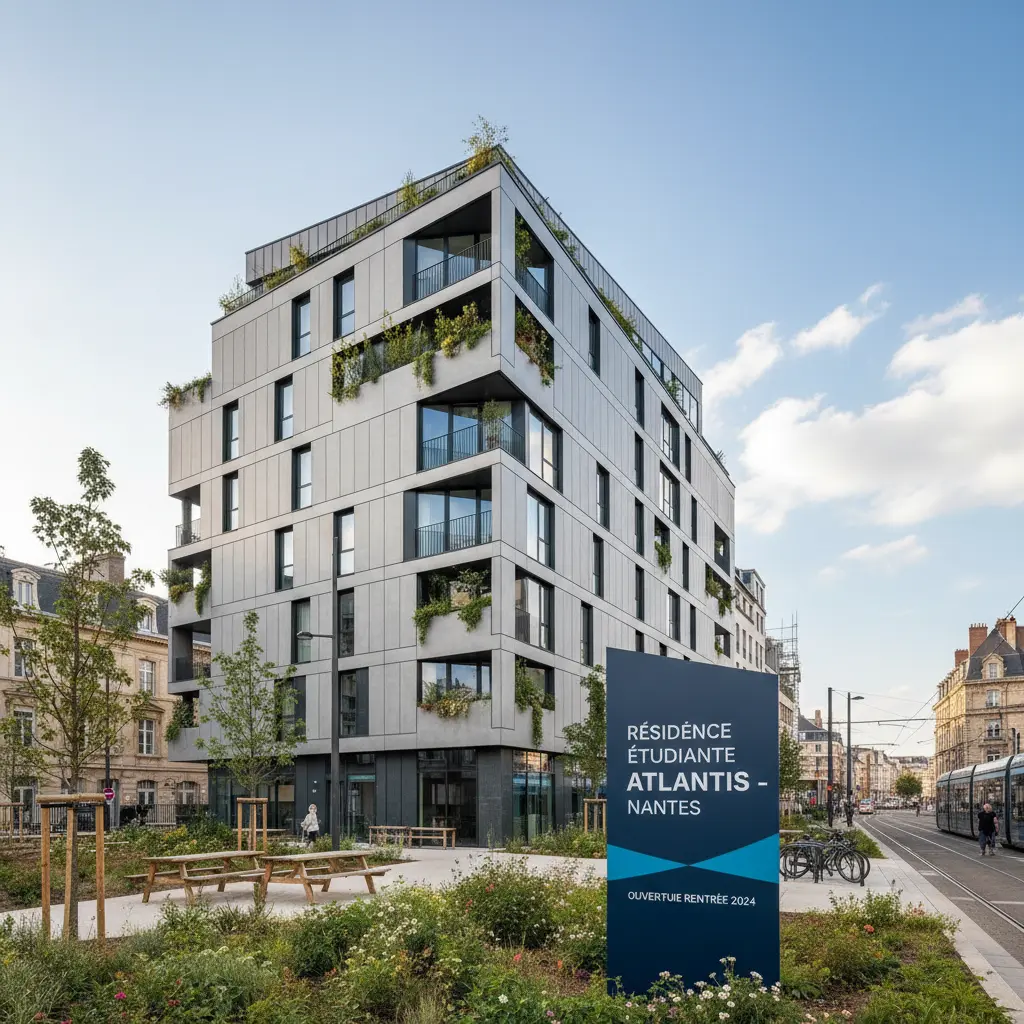 Residence etudiante a Nantes